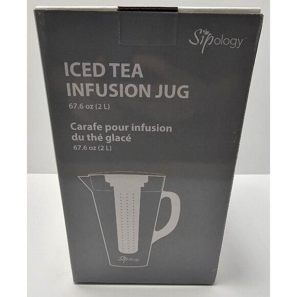 Sipology Other - Sipology By Steeped Tea Iced Tea Infusion Jug Carafe Fruit Ice Infuser BPA Free